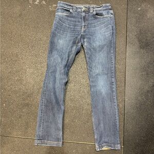 Duluth Slim Fit Ballroom Double Flex Blue Denim Jeans 34x34